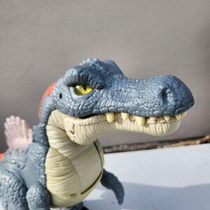 Fisher-Price Imaginext LARGE Jurassic World Dinosaur Spinosaurus Toy With Lights